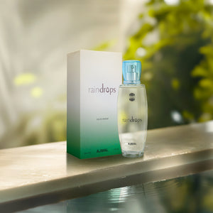 AJMAL Gift Set 1 + 1 Raindrops Perfume น้ำหอม กลิ่น เรนดรอปส์ - รายละเอียดขวดน้ำหอม