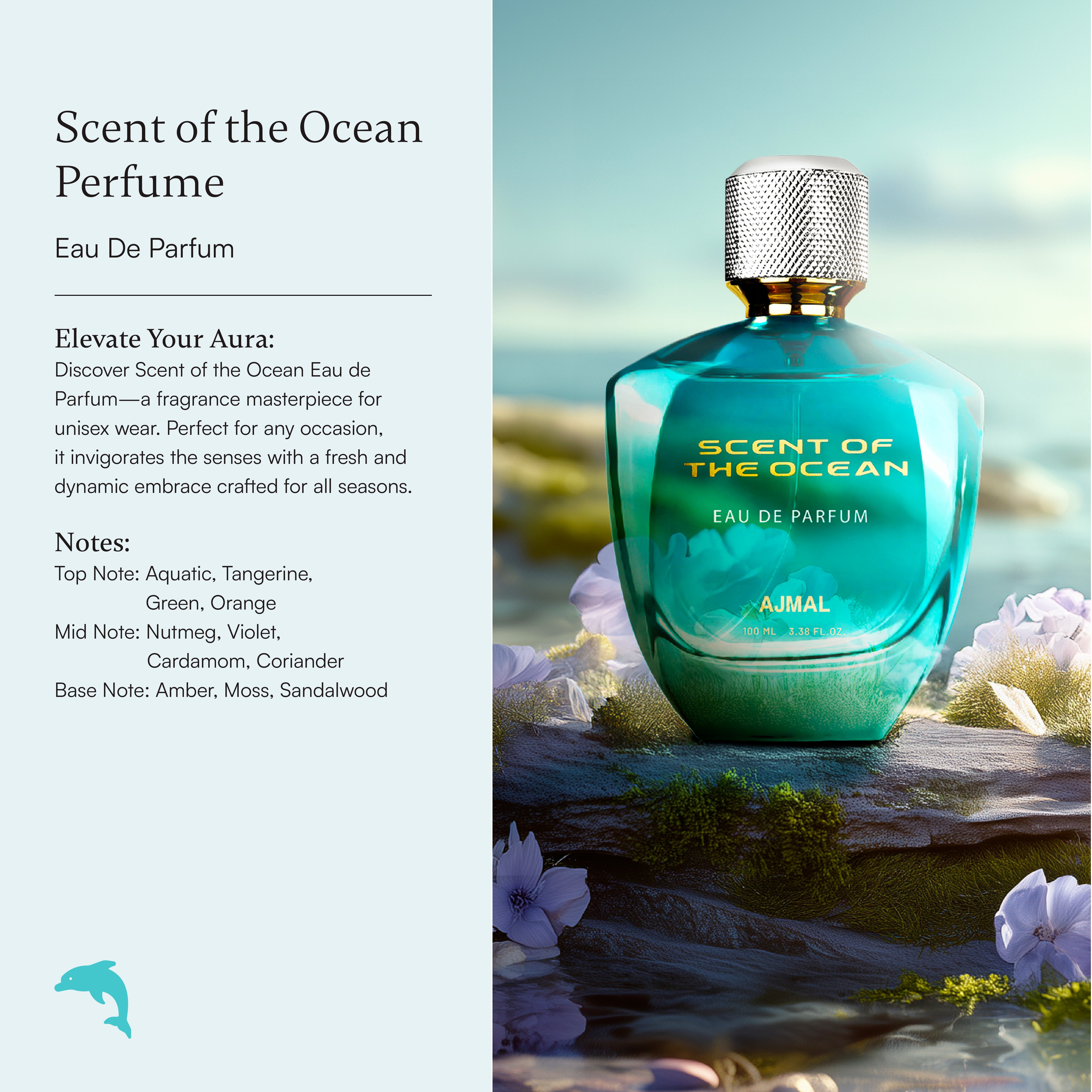 Perfume Set Scent of the Ocean Perfume น้ำหอม กลิ่น เซนต์ ออฟ ดิ โอเชียน + Raindrops Perfume น้ำหอม กลิ่น เรนดรอปส์