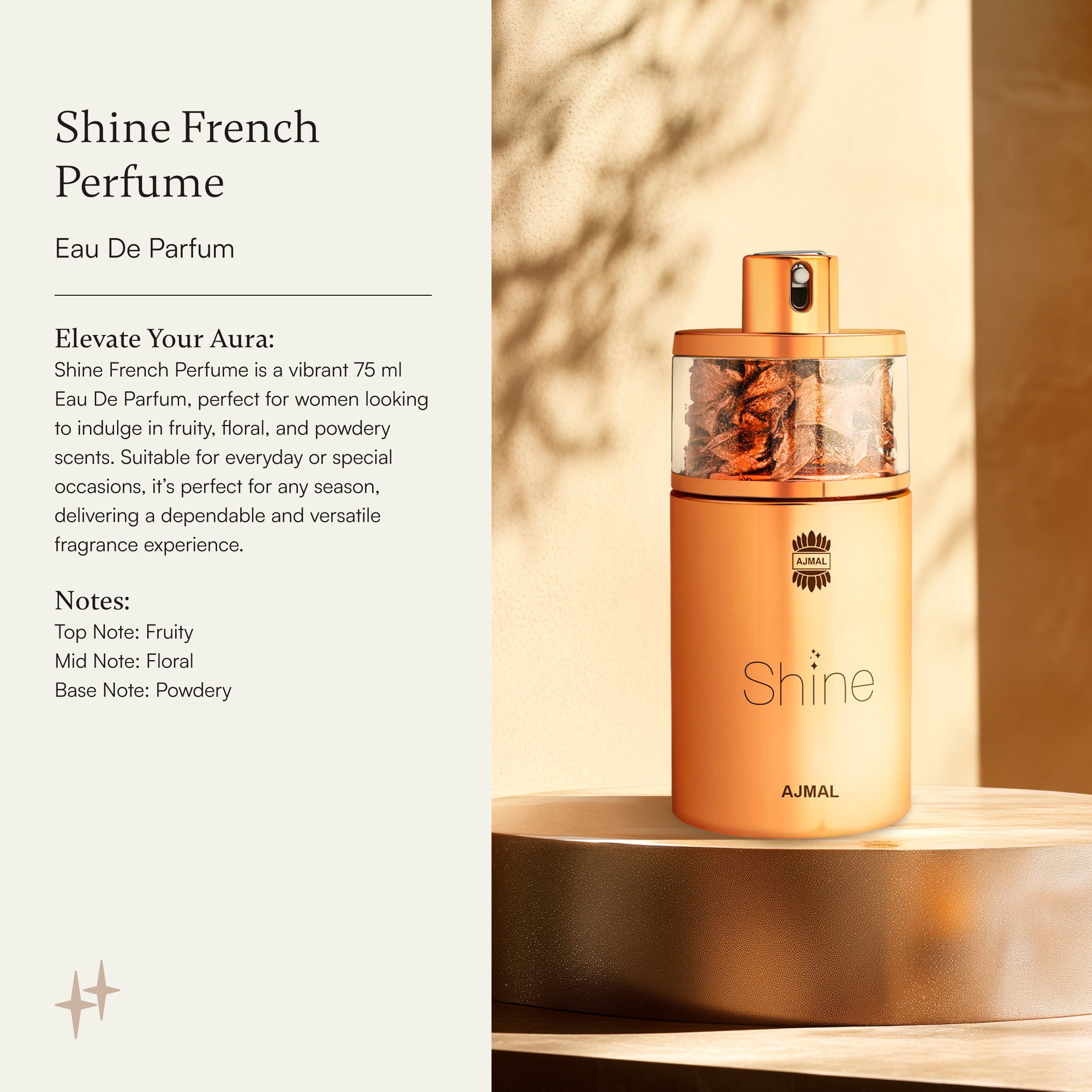 AJMAL Gift Set Blu Perfume น้ำหอม กลิ่น บลู + Shine French Perfume น้ำหอม กลิ่น ชายน์ เฟรนช์ - ภาพสินค้าน้ำหอมพรีเมียม