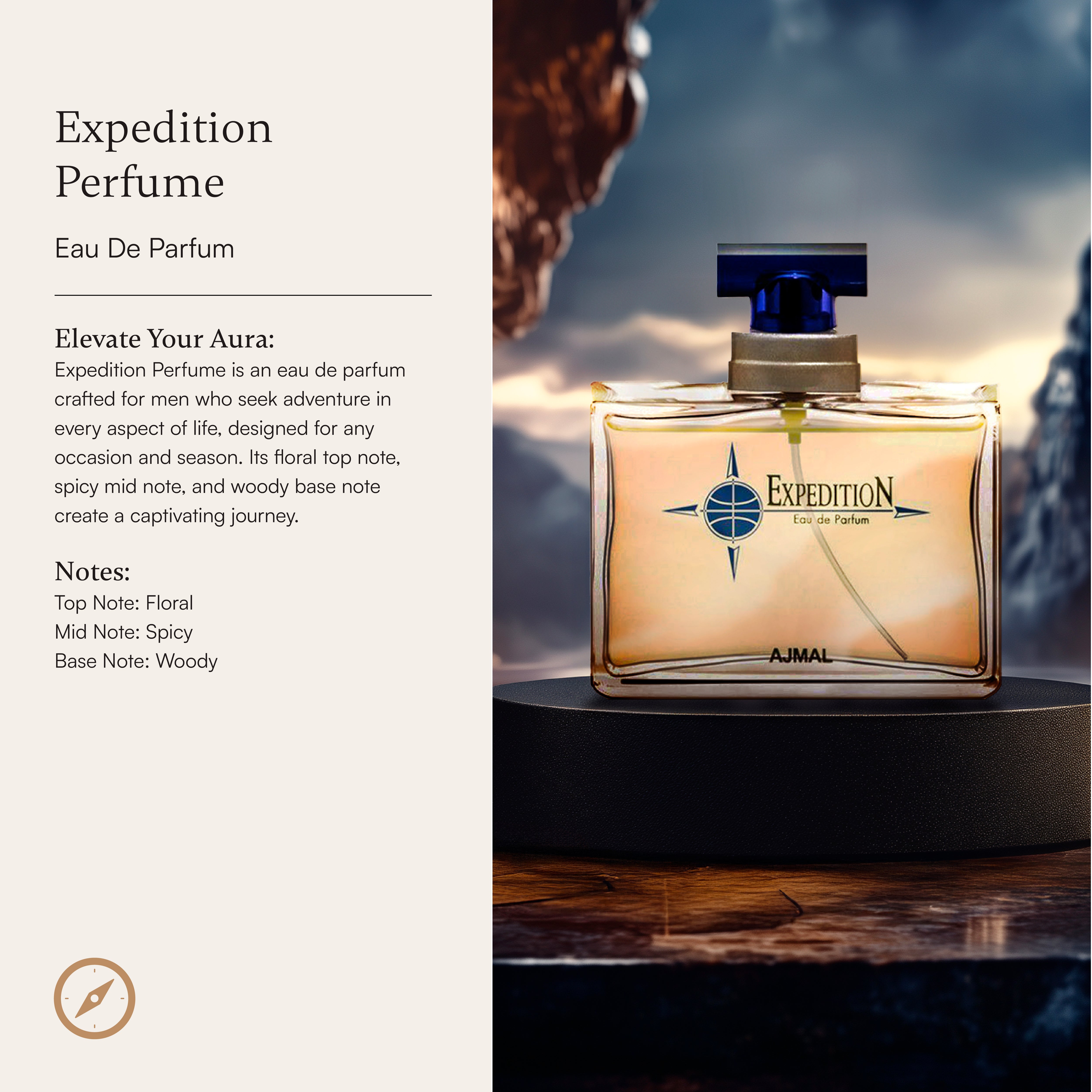 AJMAL Expedition, Fresh & Bold Eau De Parfum for Men – Ajmal Thailand