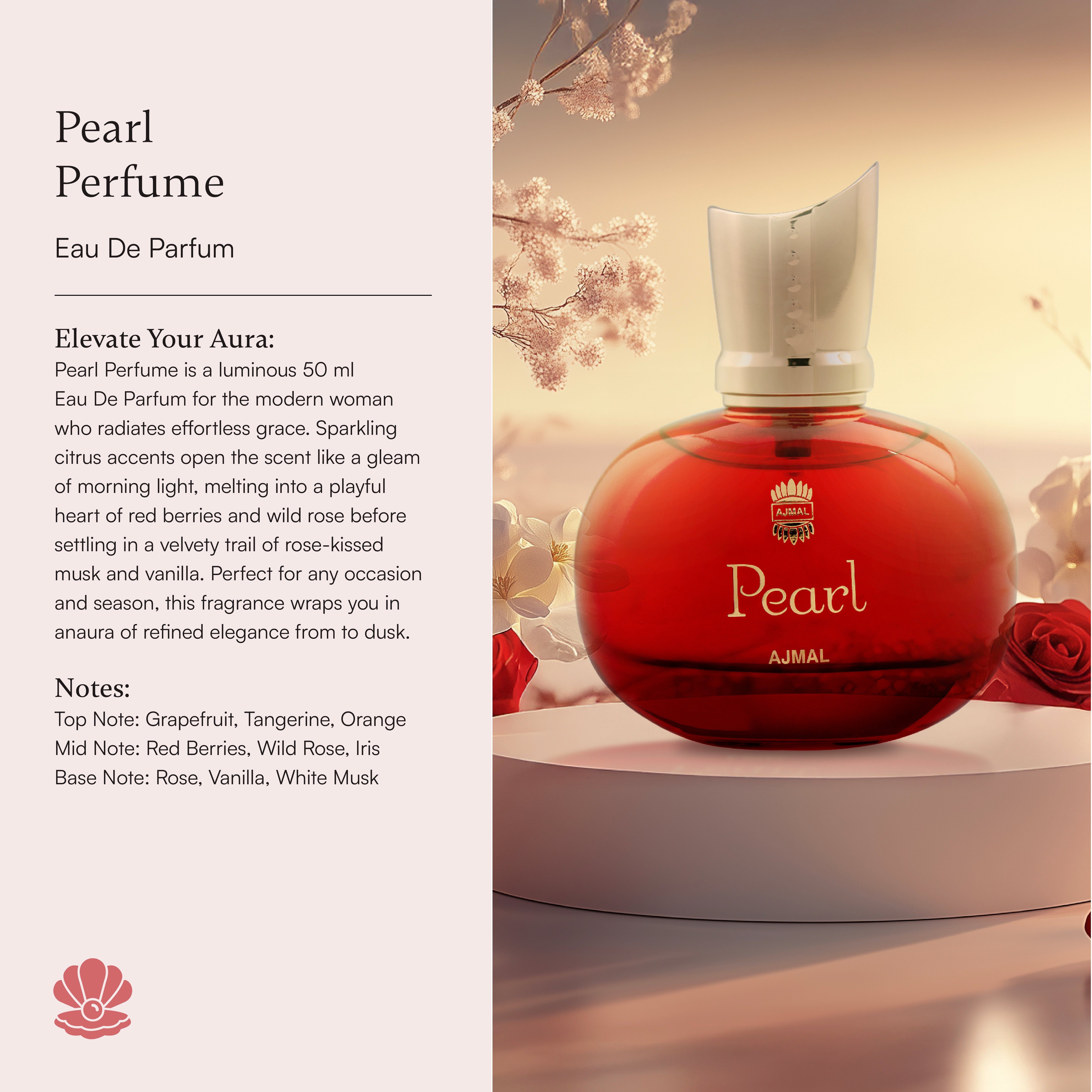 AJMAL Gift Set Scent of the Ocean Perfume น้ำหอม กลิ่น เซนต์ ออฟ ดิ โอเชียน + Pearl Perfume น้ำหอม กลิ่น เพิร์ล - ภาพสินค้าน้ำหอมพรีเมียม