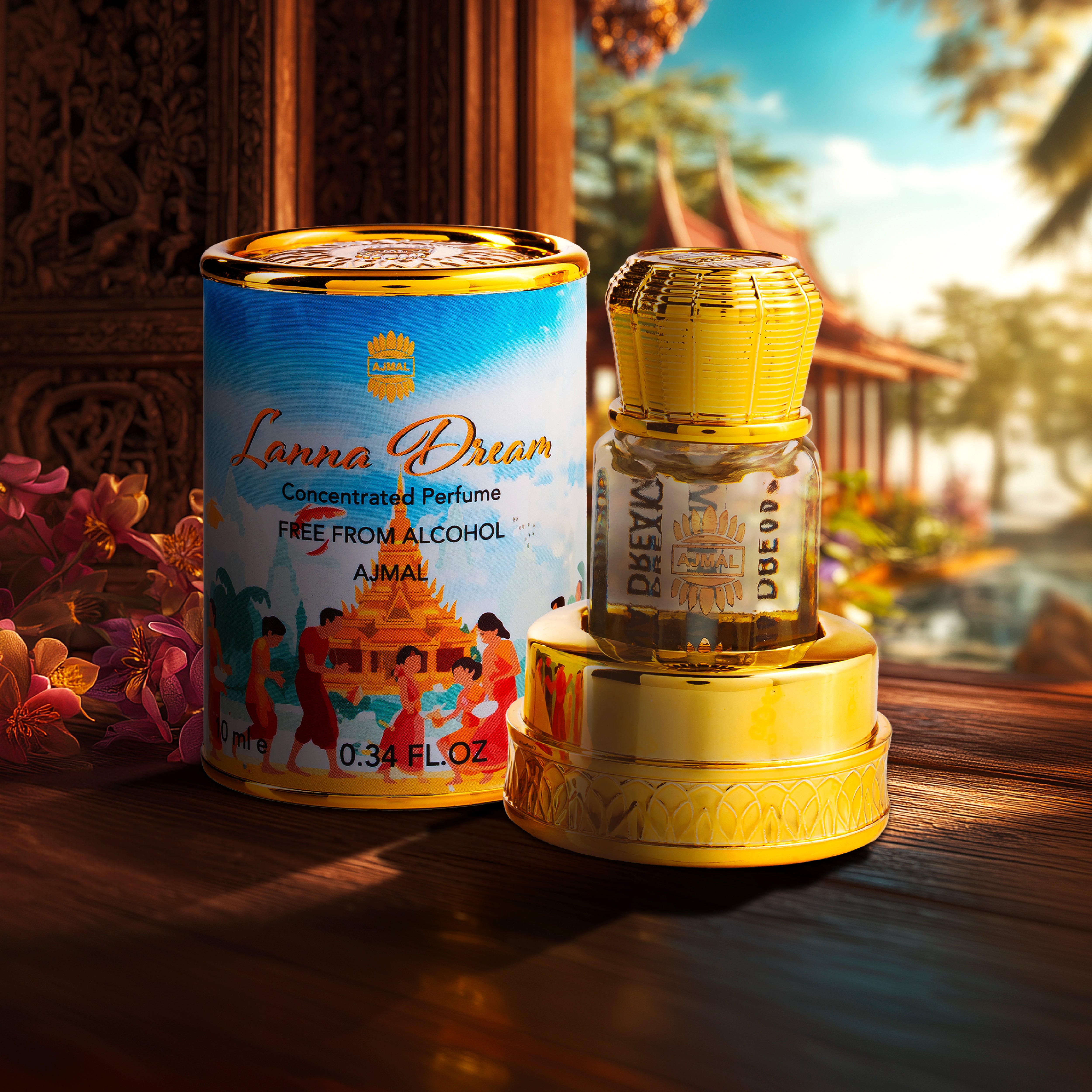 DREAMLOVE PERFUME 2個 AJMAL Lanna Dream, Amber Alchemy & Floral Unisex Concentrated